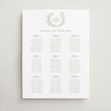 Custom Seating Charts