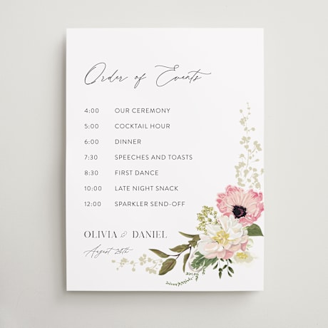 Schedule Signs