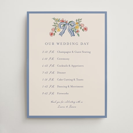 Schedule Signs