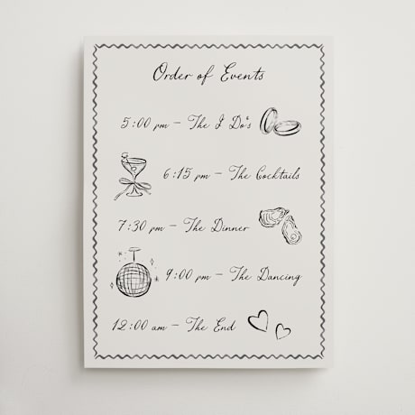 Schedule Signs