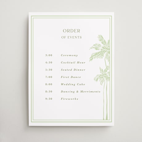 Schedule Signs
