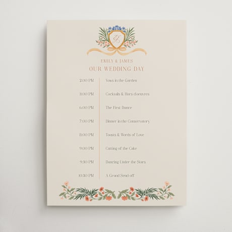 Schedule Signs