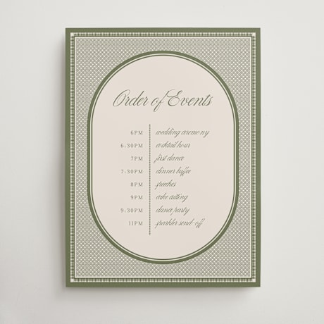 Schedule Signs