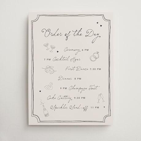 Schedule Signs