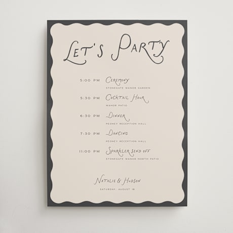 Schedule Signs