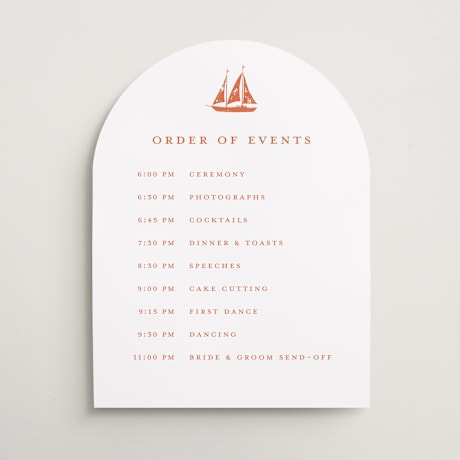 Schedule Signs