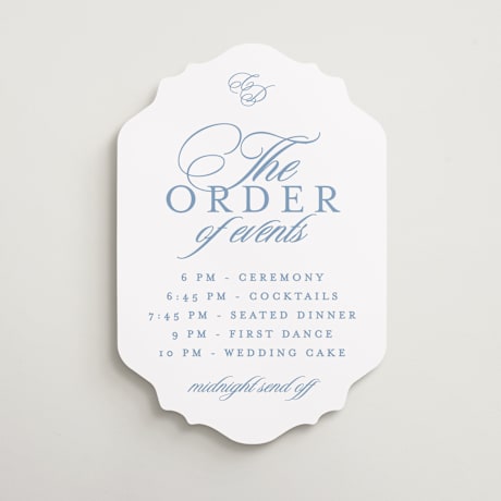 Schedule Signs