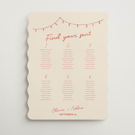 Custom Seating Charts