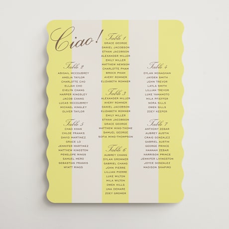 Custom Seating Charts