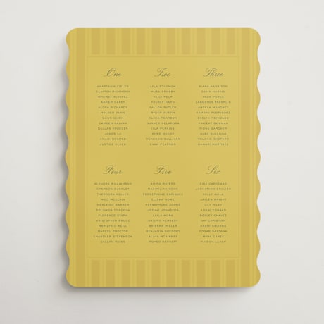 Custom Seating Charts