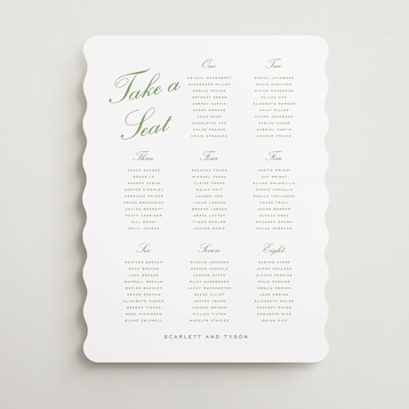 Custom Seating Charts
