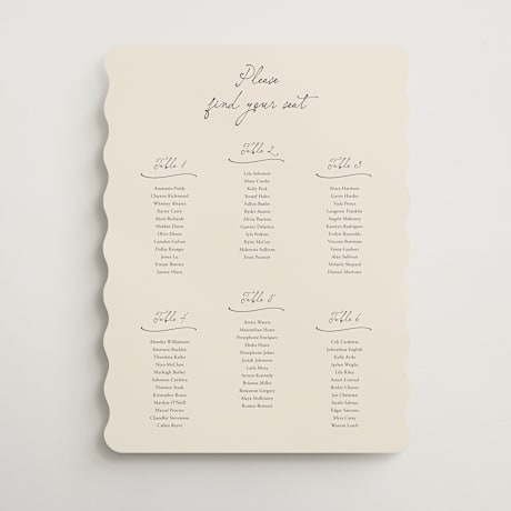 Custom Seating Charts