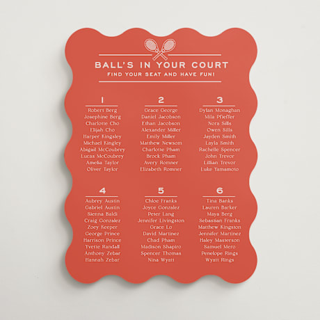 Custom Seating Charts
