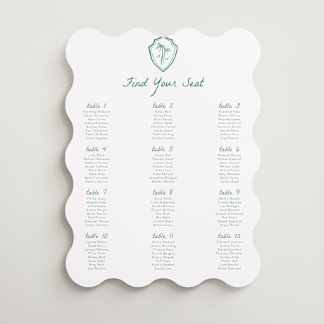 Custom Seating Charts