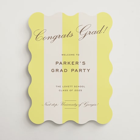 Graduation Welcome Signs