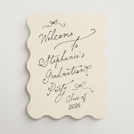 Graduation Welcome Signs