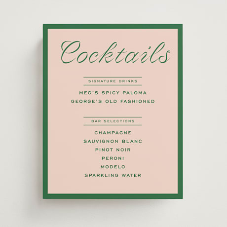 Bar Signs