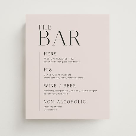 Bar Signs