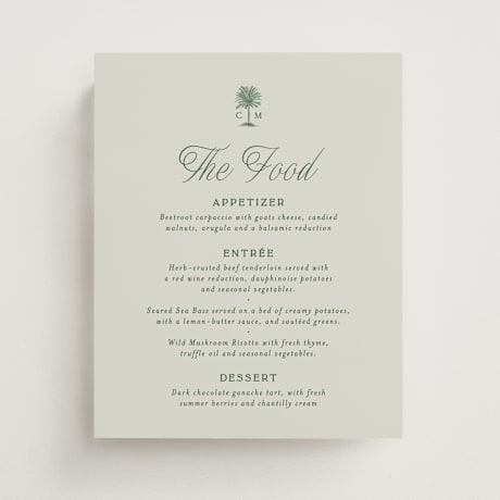 Menu Signs