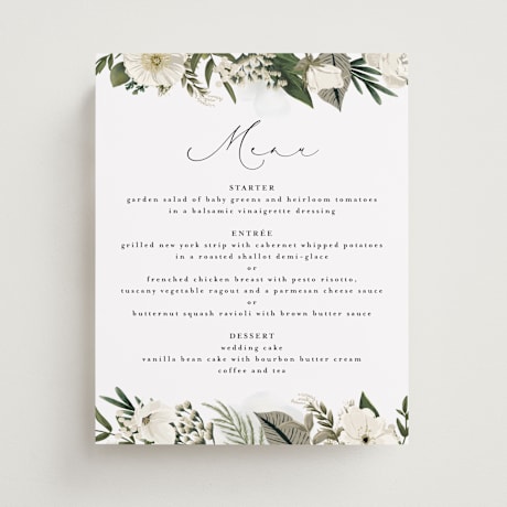 Menu Signs