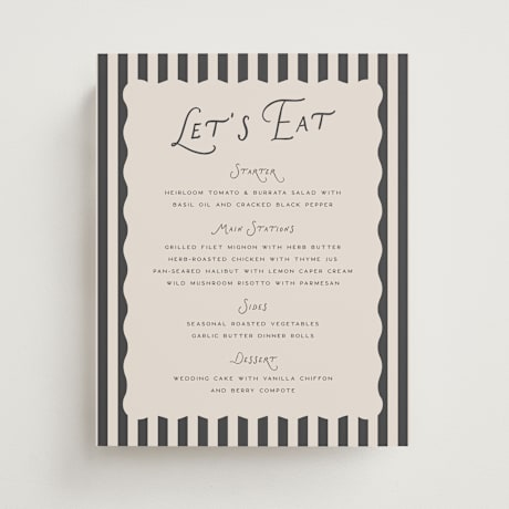 Menu Signs