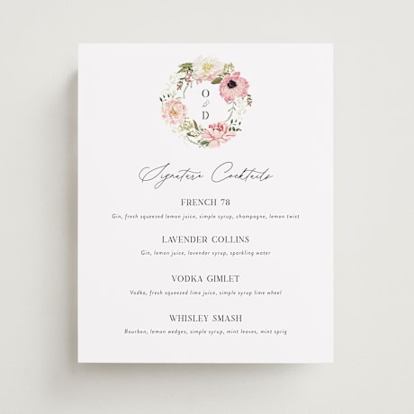 Menu Signs