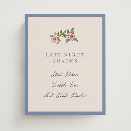 Menu Signs