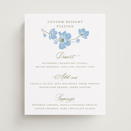 Menu Signs