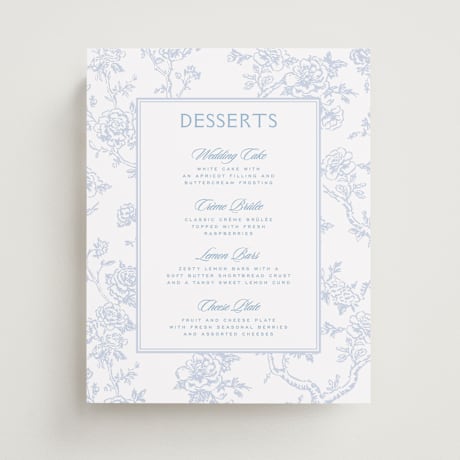 Menu Signs