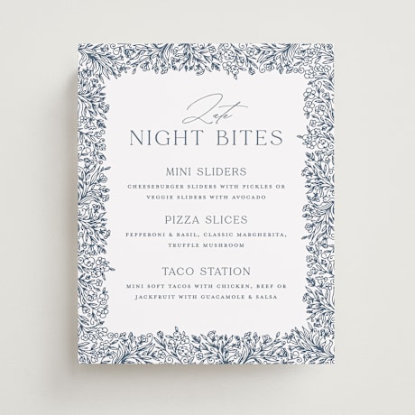 Menu Signs