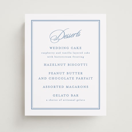Menu Signs