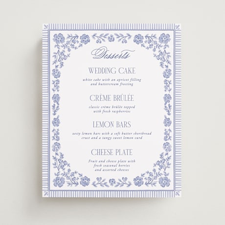 Menu Signs