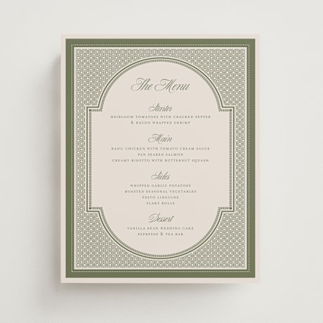 Menu Signs
