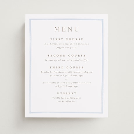 Menu Signs