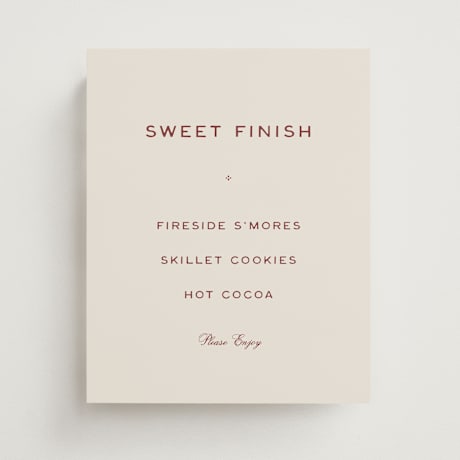 Menu Signs