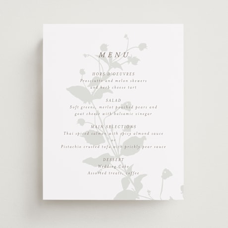 Menu Signs
