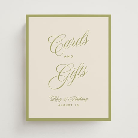 Reception Signs