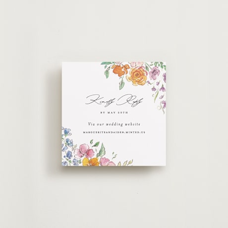 RSVP Online Enclosure Cards