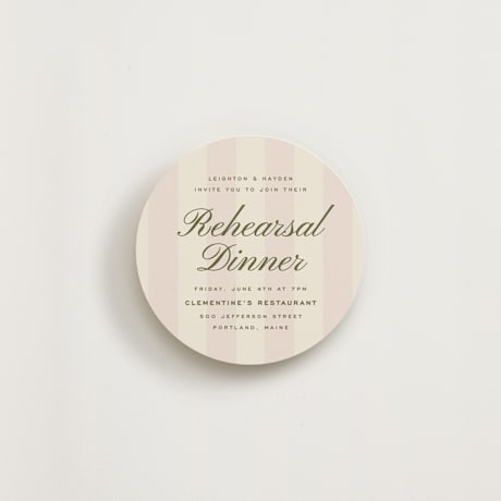 Rehearsal Dinner Cards