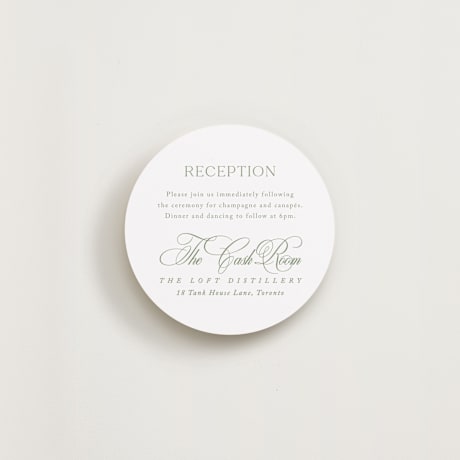 Reception Cards