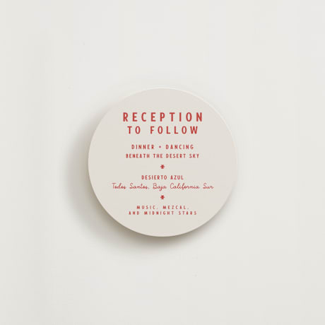 Reception Cards
