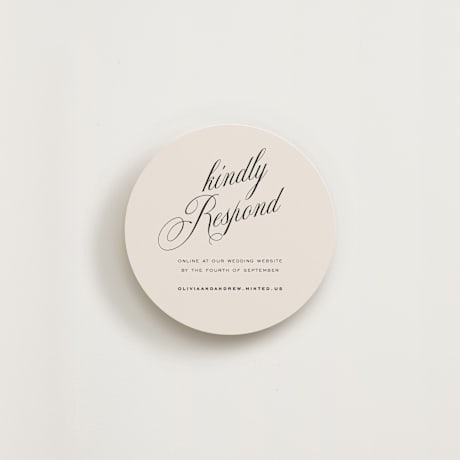 RSVP Online Enclosure Cards