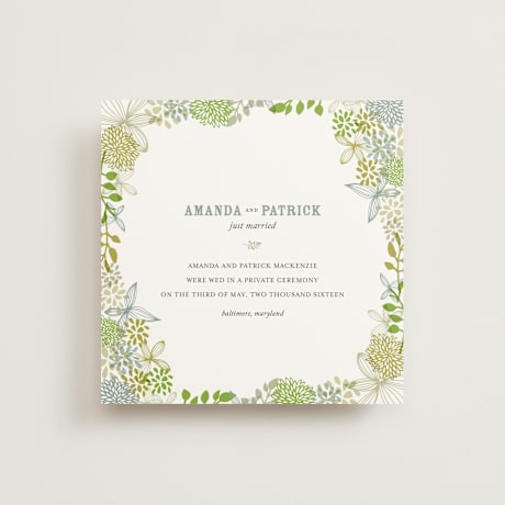 Wedding Announcements