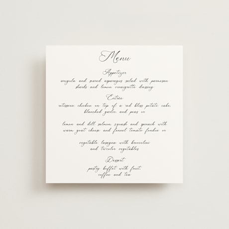 Menus