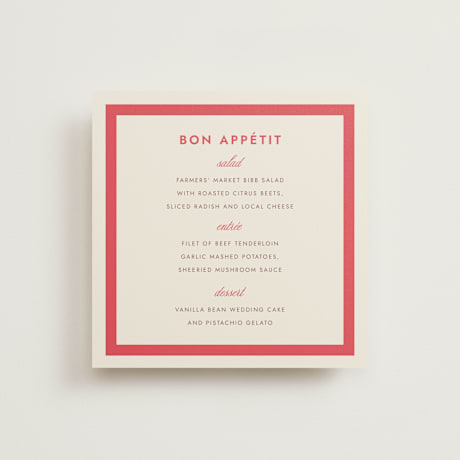 Menus