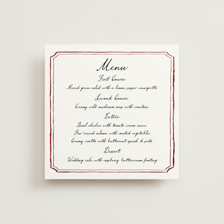 Menus