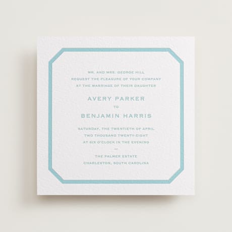 Letterpress Wedding Invitations