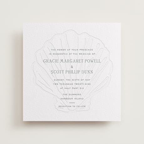 Letterpress Wedding Invitations
