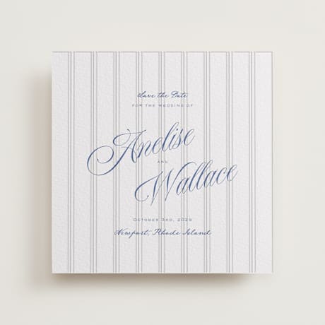 Letterpress Save the Date Cards