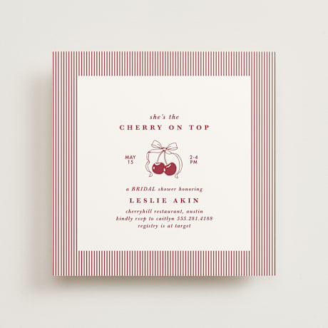 Bridal Shower Invitations
